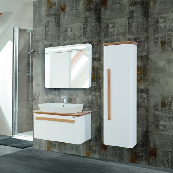 ΚΡΕΜΑΣΤΗ ΣΤΗΛΗ ΜΠΑΝΙΟΥ SENSIO 86 WHITE